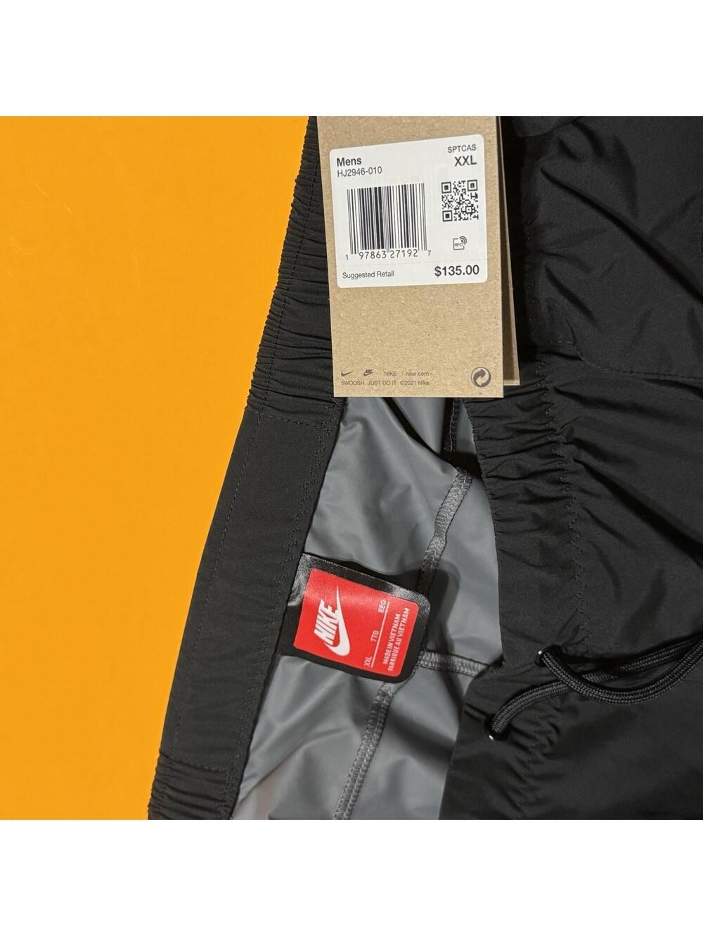 Nike Tech Super Lightweight Cargo Shorts Black HJ2946-010 Men's - Picture 7 of 8